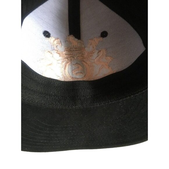 Seagram's Gin Crest Black Hat Fitted Stretch One Size Baseball - Picture 5 of 6